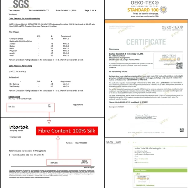 Hotel Home Use Factory Supply OEKO TEX Certification Silk Bedsheets Silk Bedsheets Mulberry Gold