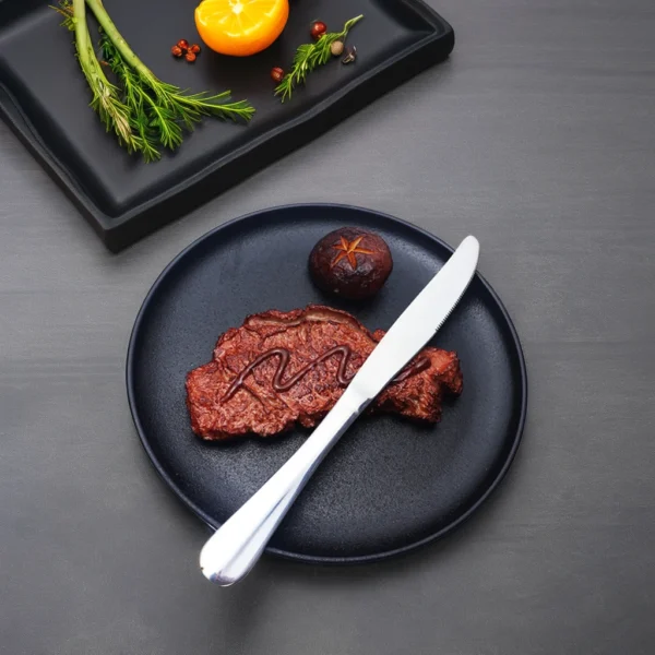 High Quality Stainless Steel Cutlery Set Hotsale Tableware for Hotel Wedding Restaurant Home Tea Steak Knife Fork Spoon Cooking