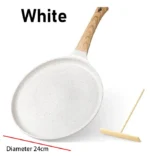 24cm White