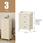 3 Layers-White Square