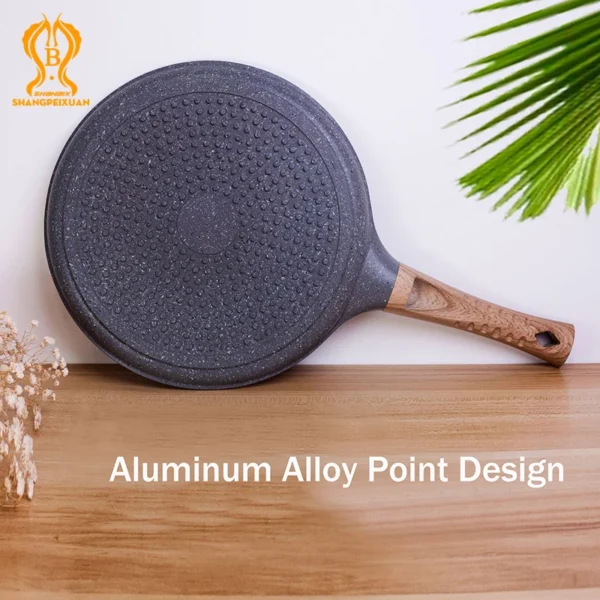 20cm/24cm/28cm Medical Stone Frying Pan Non-Stick Pans Round Pancake Cooker Omelet Pan Cooking Steak Pan Cookware