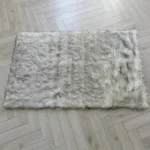 White with black tip