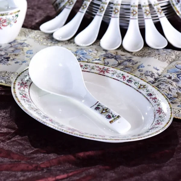 High Quality Wholesale Kitchenware Plates Bowl Restaurant Ceramic Tableware Set